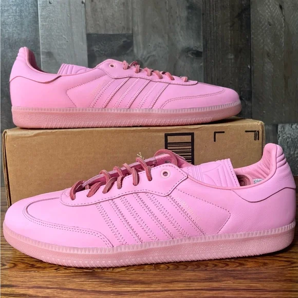 adidas Samba x Pharell HUMANRACE Samba Pink Mens Size Pink IE7295 Shoes